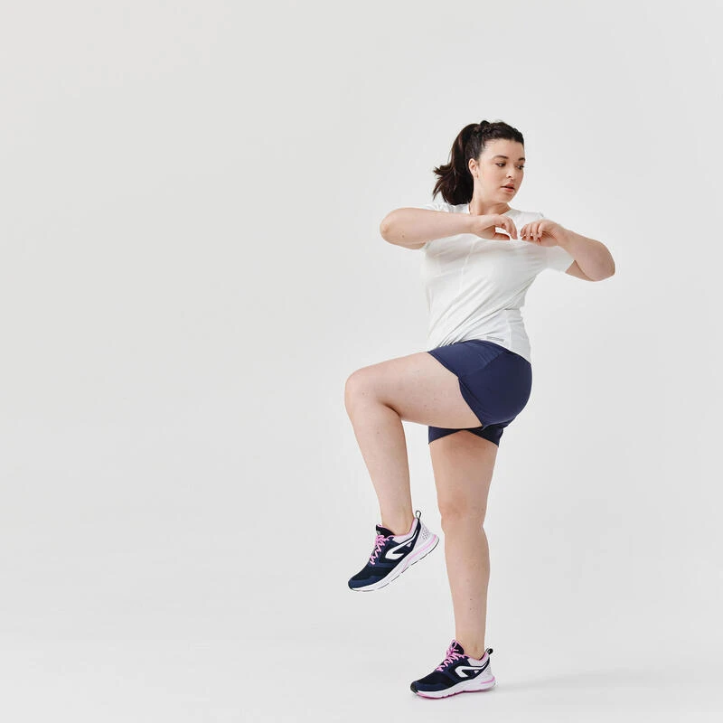 Kalenji Ademend Hardloop T-shirt Voor Dames Dry+ Breath 4 Kalenji Ademend Hardloop T-shirt Voor Dames Dry+ Breath - Afbeelding 2