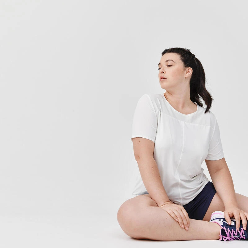 Kalenji Ademend Hardloop T-shirt Voor Dames Dry+ Breath 7 Kalenji Ademend Hardloop T-shirt Voor Dames Dry+ Breath - Afbeelding 5