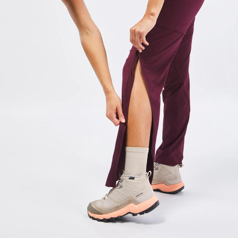 Quechua Afritsbroek Voor Bergwandelen Voor Dames MH550 13 Quechua Afritsbroek Voor Bergwandelen Voor Dames MH550 - Afbeelding 11