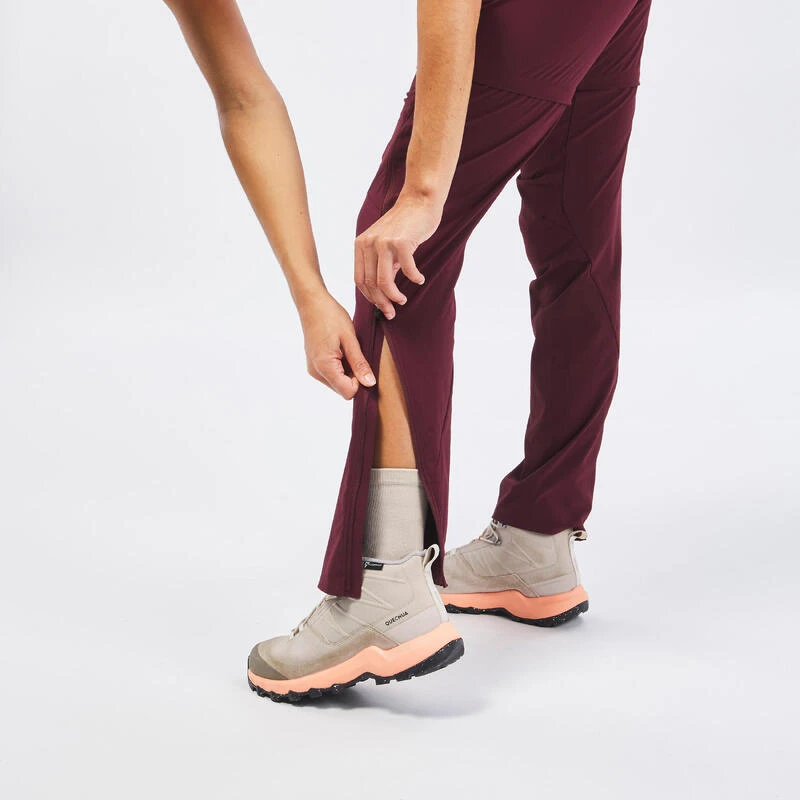 Quechua Afritsbroek Voor Bergwandelen Voor Dames MH550 12 Quechua Afritsbroek Voor Bergwandelen Voor Dames MH550 - Afbeelding 10