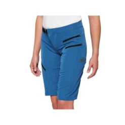 100% Airmatic Dames Shorts - Leisteenblauw
