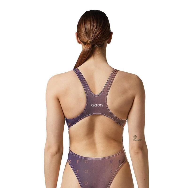 Akron Vrouwen Badpak Red De Leeuw 3 Akron Vrouwen Badpak Red De Leeuw - Afbeelding 2