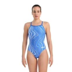 Arena Gemarmerd Halterbadpak - Royal/Multi