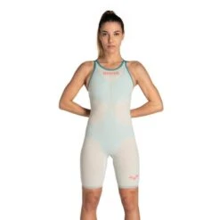 Arena Limited Edition Carbon Air² Openback Kneesuit - Soothing Sea