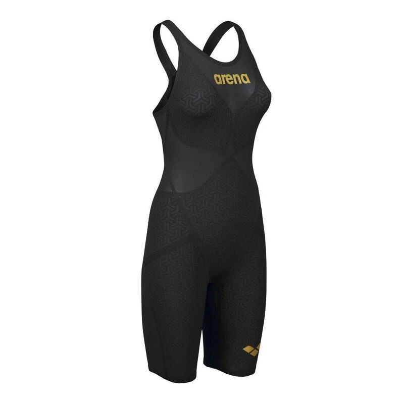 Arena Powerskin Carbon Glide Closedback Kneesuit - Black/ Gold 4 Arena Powerskin Carbon Glide Closedback Kneesuit - Black/ Gold - Afbeelding 2
