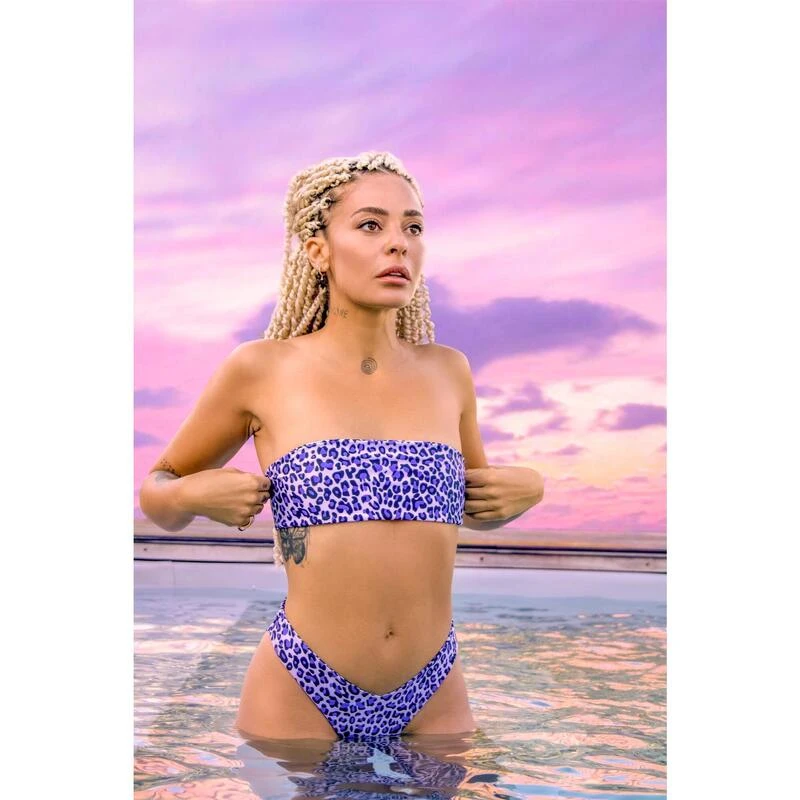 Bikini Bandeau Top Powerful Wild - Bikini Top Dames - Bandeau Bikini Dames 6 Bikini Bandeau Top Powerful Wild - Bikini Top Dames - Bandeau Bikini Dames - Afbeelding 4