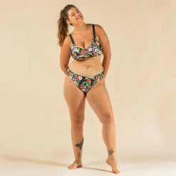 BIKINITOP ASTRID BALCONETTE MET COMFORTABELE BEUGELS IN TEXTIEL HIBISCO -Regta Winkel bikinitop voor dames balconette astrid parrot 4