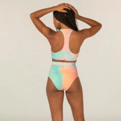 Dames Bikinitop Zonder Sluiting Ana Amazonia, Voor Surfen -Regta Winkel bikinitop voor surfen dames ana blur roze 2