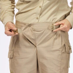 Broek Voor Woestijntrekking Dames Desert 900 Uv-werend Ecodesigned Beige -Regta Winkel broek voor woestijntrekking dames desert 900 uv werend ecodesigned beige 3