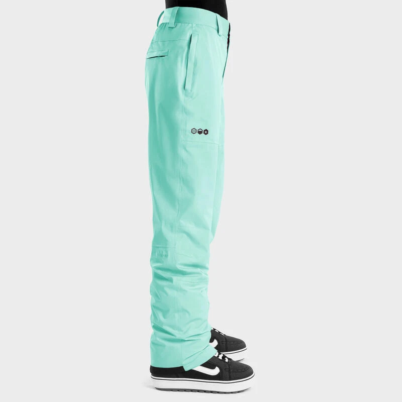 Broek Wintersport SIROKO Glacier-W Turquoise Dames 5 Broek Wintersport SIROKO Glacier-W Turquoise Dames - Afbeelding 3
