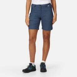 Regatta Chaska II Dames Korte Wandelbroek Voor Dames - Marineblauw -Regta Winkel chaska ii dames korte wandelbroek voor dames marineblauw 4