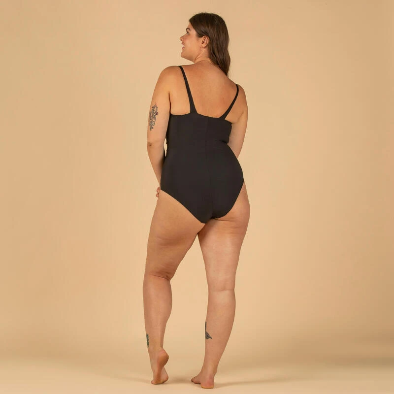 Corrigerend Damesbadpak DORA Met Plattebuikeffect ZWART 5 Corrigerend Damesbadpak DORA Met Plattebuikeffect ZWART - Afbeelding 3