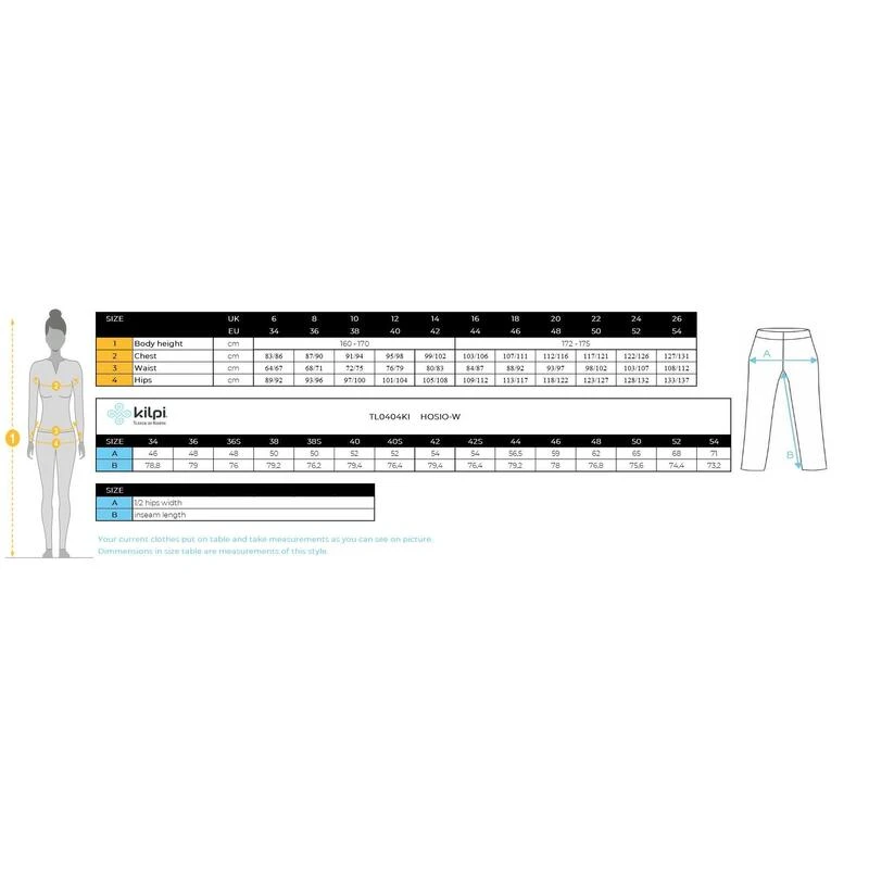 Dames Outdoor Broek Kilpi HOSIO-W 9 Dames Outdoor Broek Kilpi HOSIO-W - Afbeelding 7