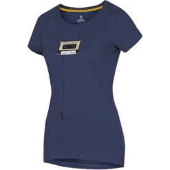 Dames-T-shirt Ocun Classic T Blue
