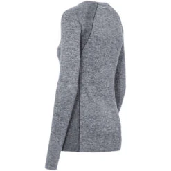 TRESPASS Dames Welina Lange Mouwen Sporttop (Grijs) -Regta Winkel dames welina lange mouwen sporttop grijs 3