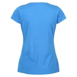 Voorkant -Regta Winkel damesdames breezed ii berg tshirt sonisch blauw 1