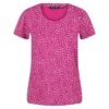 Regatta Dames/dames Filandra VI Ditsy Print Tshirt (Fuchsia) -Regta Winkel damesdames filandra vi ditsy print tshirt fuchsia