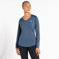 Dare 2b Discern Hardloopshirt Met Lange Mouwen Voor Dames -Regta Winkel discern hardloopshirt met lange mouwen voor dames 3
