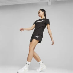 Essentials T-shirt Met V-hals Voor Dames PUMA -Regta Winkel essentials t shirt met v hals voor dames puma 4