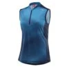Loeffler Fietsshirt Mouwloos Shirt W Bike Sleeveless HZ Cielo - Blauw