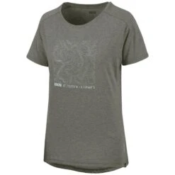 IXS Flow Vrouwen Tech Tee Contour Grafiet