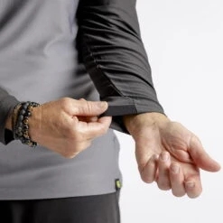 IXS Flow XTG Women's Long Sleeve Henley - Graphite/Black -Regta Winkel flow xtg womens long sleeve henley graphiteblack 3