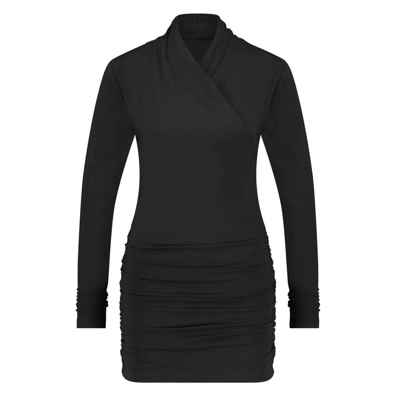 Good Karma -Elegante Longsleeve Yoga Tuniek- Urban Black 5 Good Karma -Elegante Longsleeve Yoga Tuniek- Urban Black - Afbeelding 3