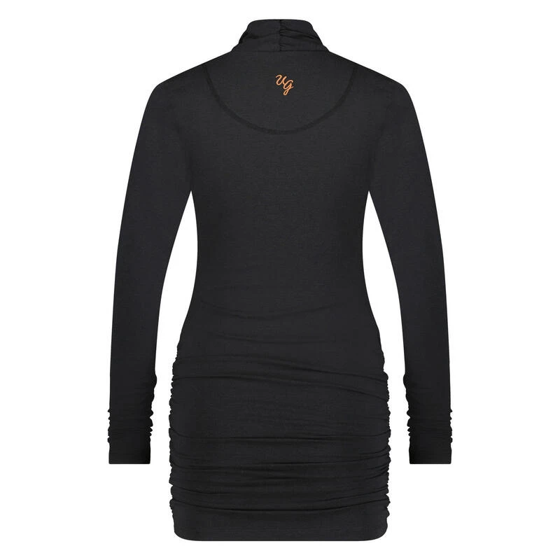 Good Karma -Elegante Longsleeve Yoga Tuniek- Urban Black 6 Good Karma -Elegante Longsleeve Yoga Tuniek- Urban Black - Afbeelding 4