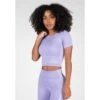 Gorilla Wear Selah Seamless Crop Top - Lila - M/L -Regta Winkel gorilla wear selah seamless crop top lila ml