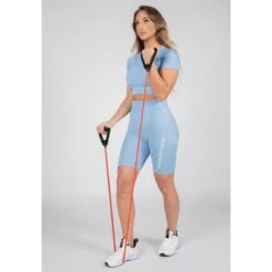 Gorilla Wear Selah Seamless Cycling Shorts - Lichtblauw - L/XL -Regta Winkel gorilla wear selah seamless cycling shorts lichtblauw lxl 3