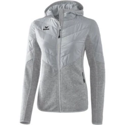 Jas Met Kap Voor Dames Erima Matelassé Et Tricotée -Regta Winkel jas met kap voor dames erima matelasse et tricotee 2