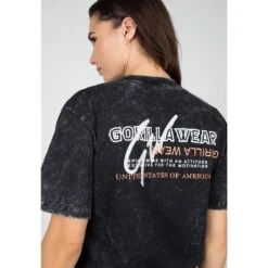 Gorilla Wear Medina Oversized T-Shirt Washed Black -Regta Winkel medina oversized t shirt washed black 3