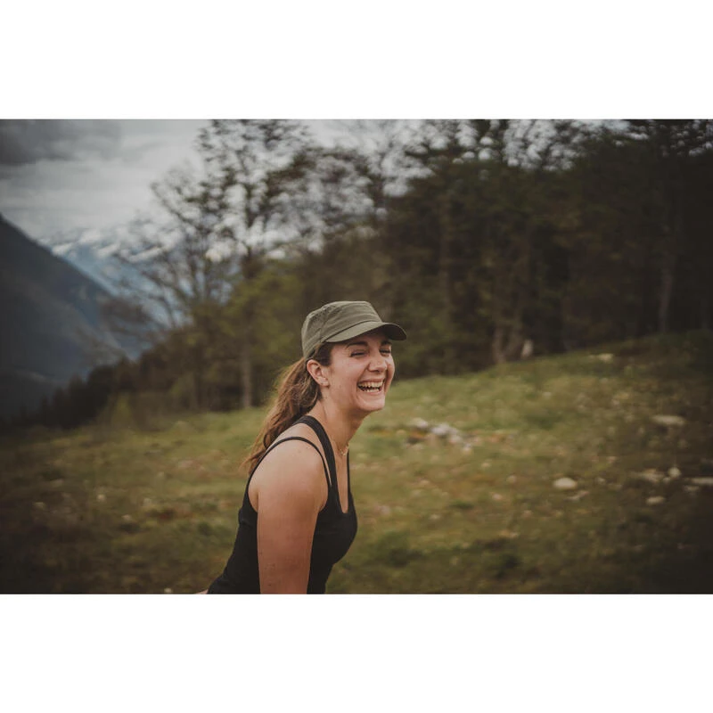 Merino Topje Voor Bergtrekking Dames MT500 Zwart 12 Merino Topje Voor Bergtrekking Dames MT500 Zwart - Afbeelding 10