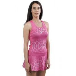 Mouwloos Padel T-shirt Drop Shot Naura Dames 2023 Roze -Regta Winkel mouwloos padel t shirt drop shot naura dames 2023 roze 3