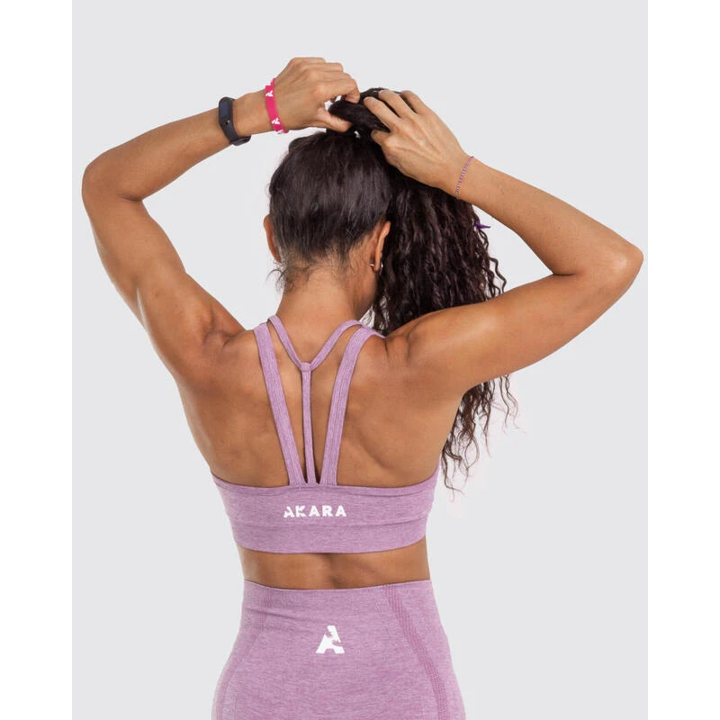 Paarse Active Fit-fitnessbeha Voor Dames 4 Paarse Active Fit-fitnessbeha Voor Dames - Afbeelding 2