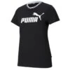 Puma Amplified Graphic T-shirt, Vrouwen, T-shirt, Zwart 1 Puma Amplified Graphic T-shirt, Vrouwen, T-shirt, Zwart -Regta Winkel puma amplified graphic t shirt vrouwen t shirt zwart