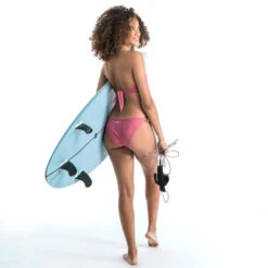 PUSH-UP BIKINITOP VOOR SURFEN VOOR DAMES ELENA Met Vaste Padding EFFEN Geribd -Regta Winkel push up bikinitop voor surfen voor dames elena met vaste padding effen roze geribd 8