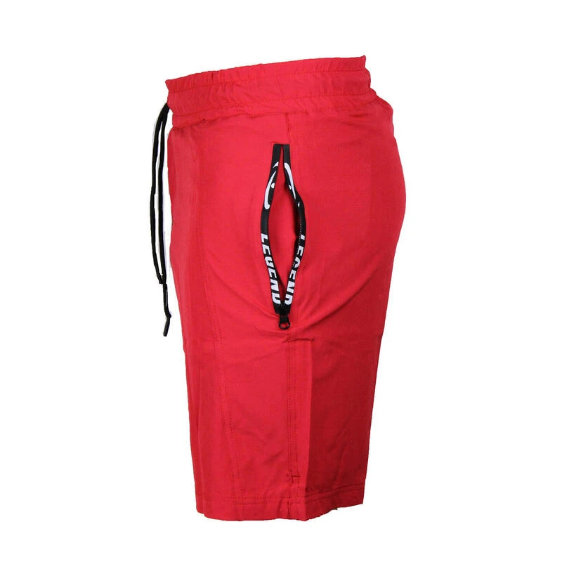 Short Met Rits Vakken Kids/Volwassenen Rood Polyester 5 Short Met Rits Vakken Kids/Volwassenen Rood Polyester - Afbeelding 3