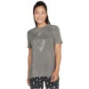 Skechers Diamond Blissful Tee, Vrouwen, T-shirt, Grijs -Regta Winkel skechers diamond blissful tee vrouwen t shirt grijs