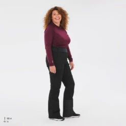 WEDZE Skibroek Voor Dames 500 Slim Fit -Regta Winkel skibroek voor dames 500 slim fit zwart 11