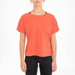 Soepel T-shirt Voor Moderne Dans Dames -Regta Winkel soepel t shirt voor moderne dans dames oranje 4