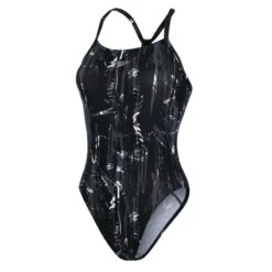 Speedo Allover Rippleback Swimsuit - Black/ USA Charcoal/ White 9 Speedo Allover Rippleback Swimsuit - Black/ USA Charcoal/ White -Regta Winkel speedo allover rippleback swimsuit black usa charcoal white 3