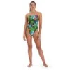 Speedo Lucid Jungle Allover Vback Swimsuit - Green/ Adriatic/ Red -Regta Winkel speedo lucid jungle allover vback swimsuit green adriatic red