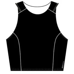 Strakke Cropped Sporttop Voor Dames Zwart -Regta Winkel strakke cropped sporttop voor dames zwart 5