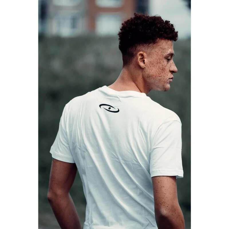 T-shirt Sports Kids/Volwassenen Wit 100% Bio Katoen 4 T-shirt Sports Kids/Volwassenen Wit 100% Bio Katoen - Afbeelding 2