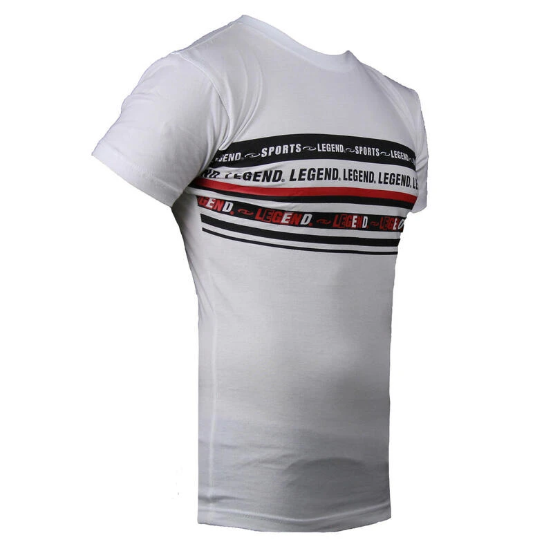 T-shirt Sports Kids/Volwassenen Wit 100% Bio Katoen 7 T-shirt Sports Kids/Volwassenen Wit 100% Bio Katoen - Afbeelding 5