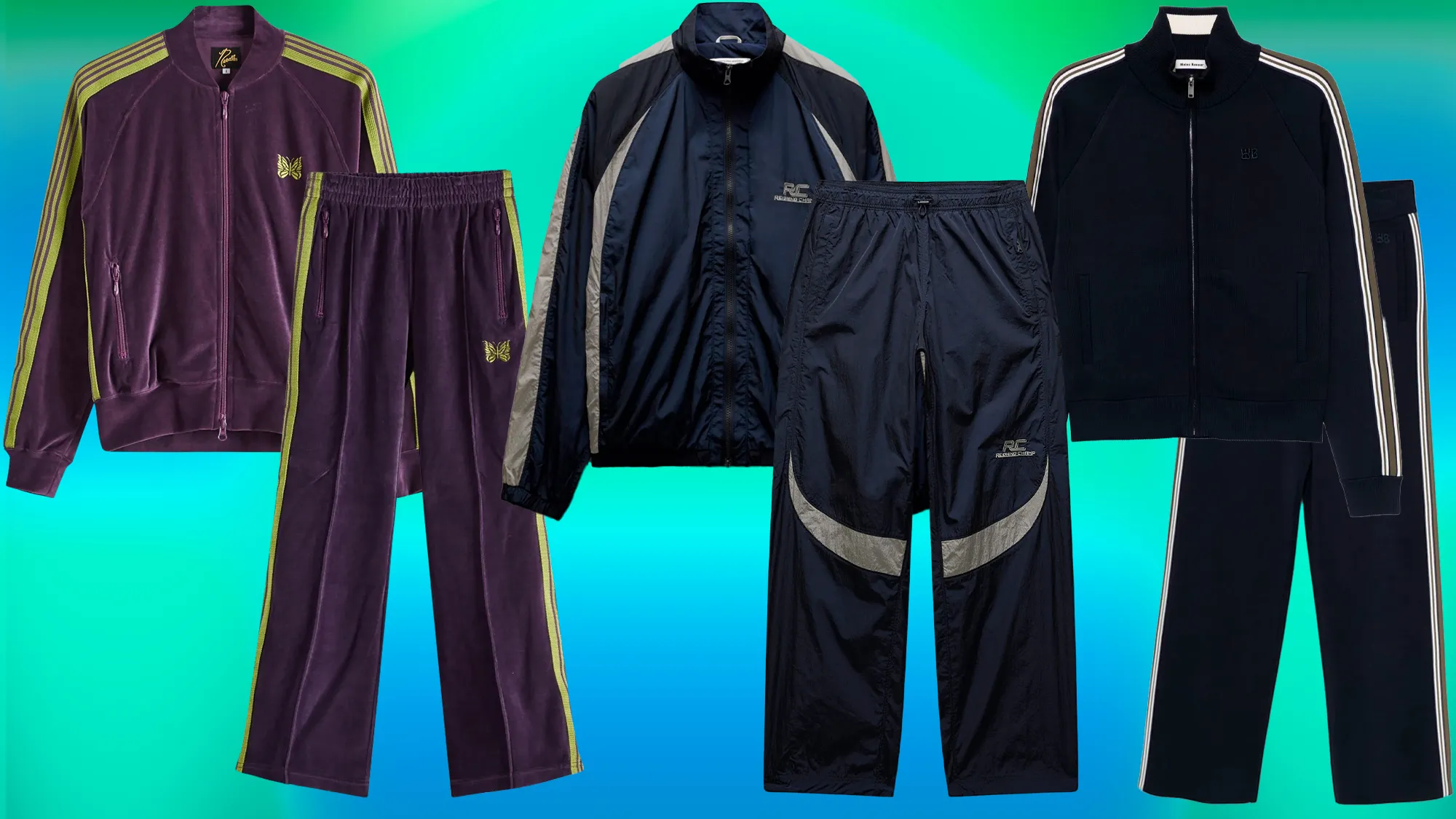 Voorkant -Regta Winkel track suits lede